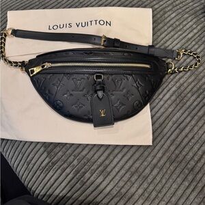 Louis Vuitton Black Monogram Crossbody Bag